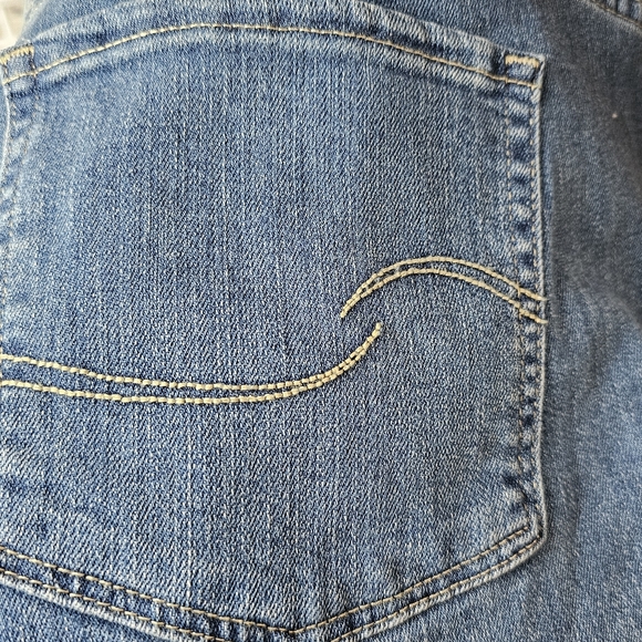 NWT Signature Levi Strauss Mid Rise Straight Jeans Plus 28M Super Stretch New 28 - Picture 8 of 8